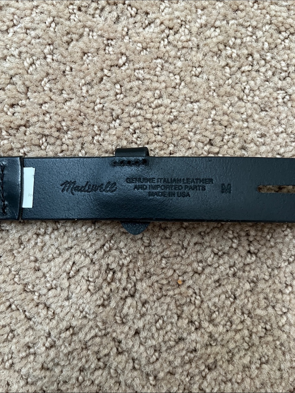 Madewell Backcountry Belt size medium - Picture 3 of 3
